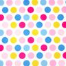 Vellutino nicki SHORTY - Hula Dots [1 m x 0,75 m | altezza pelo: 1,5 mm] | Kullaloo,  thumbnail number 2
