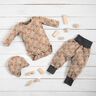 jersey a coste Prato fiorito – bianco lana,  thumbnail number 6
