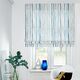 tessuto arredo mezzo panama, righe acquerello – bianco/blu,  thumbnail number 6