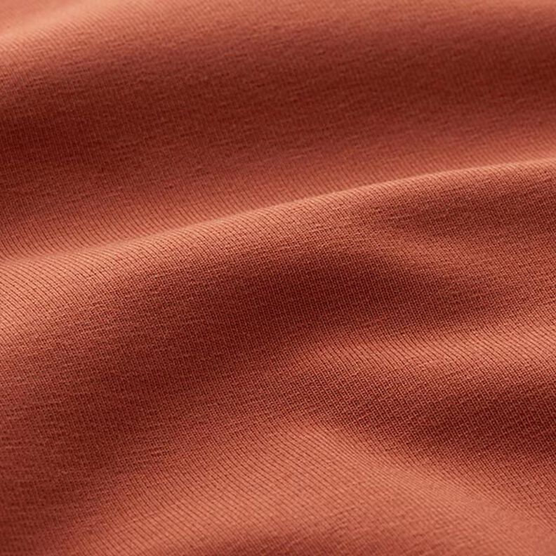 jersey di cotone medio tinta unita – terracotta,  image number 4