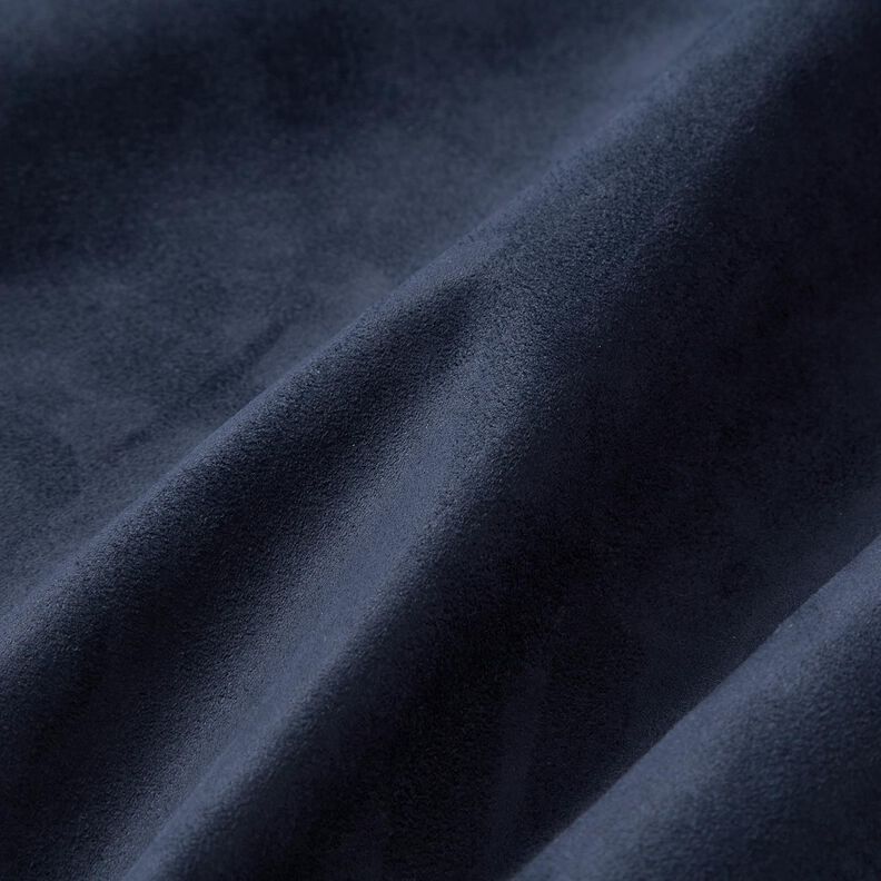 tessuto da tappezzeria Imitazione Nabuk – blu notte,  image number 3