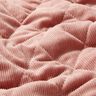 tessuto trapuntato Velluto a coste con rombi sul retro in pelliccia – rosa anticato,  thumbnail number 3