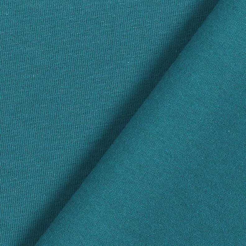 bambù jersey di viscosa tinta unita – petrolio,  image number 5