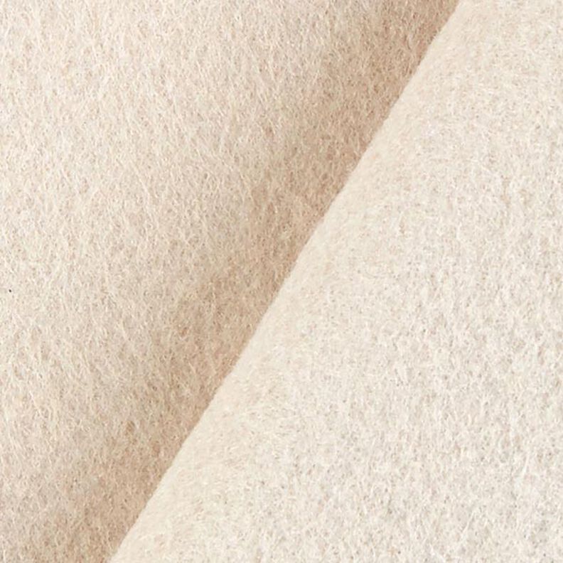 Feltro 90 cm / 1 mm di spessore – beige chiaro,  image number 3