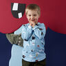 jersey di cotone Mostri supereroi | PETIT CITRON – azzurro baby,  thumbnail number 7