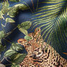 tessuto arredo gobelin Leopardi nella giungla – blu/verde,  thumbnail number 2