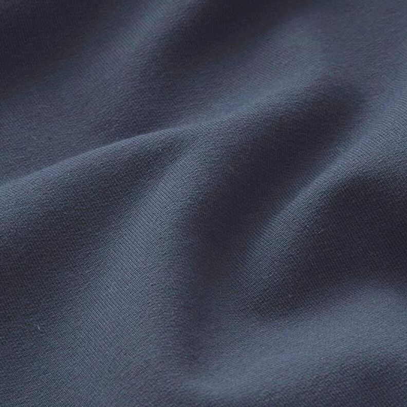 felpa di cotone leggera tinta unita – blu notte,  image number 4