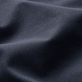 tessuto per impermeabili glitter – blu marino | Resto 80cm, 