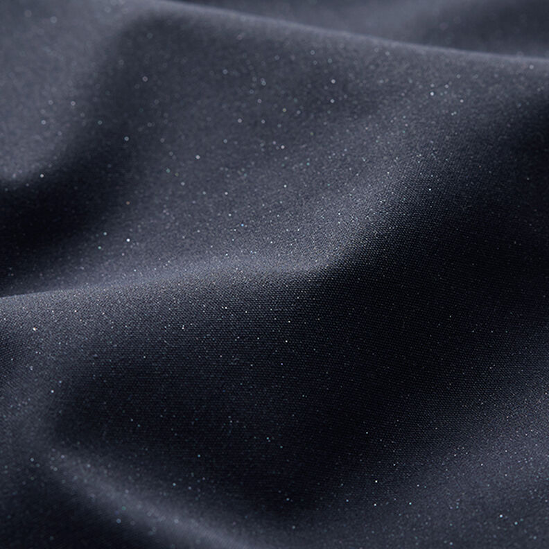 tessuto per impermeabili glitter – blu marino, image number 3