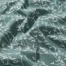 popeline di cotone tralci e foglie – abete blu,  thumbnail number 2