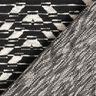 Tessuto jacquard con motivo geometrico lavorato – nero/bianco,  thumbnail number 5