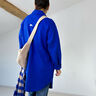 Tessuto di lino misto Ramie medio – blu reale,  thumbnail number 10