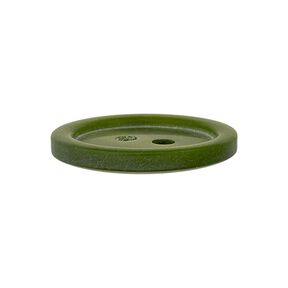 bottone in plastica 2 fori basic - verde oliva, 