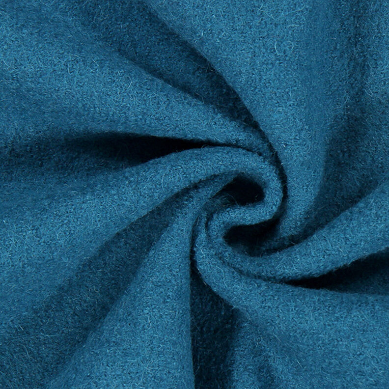 loden follato in lana – blu acciaio,  image number 1
