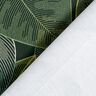 tessuto arredo tessuto spinato in cotone Foglie minimalistiche – verde scuro,  thumbnail number 4