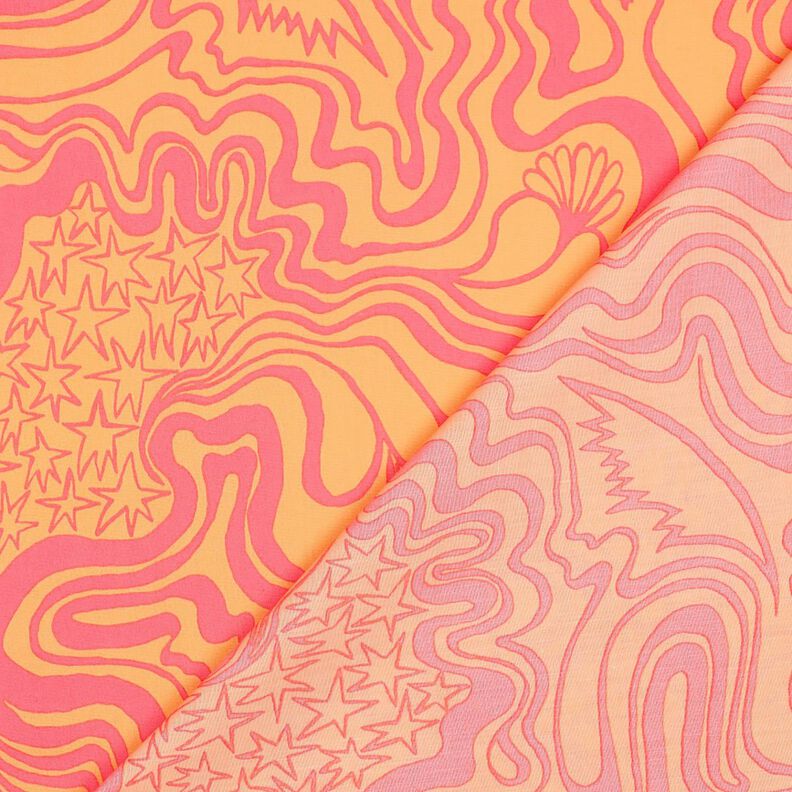 Popeline di cotone The Wanderer | Nerida Hansen – albicocca/pink,  image number 4