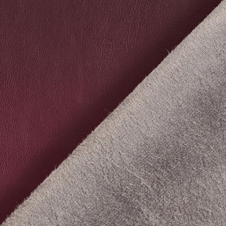 similpelle sfumatura di colori | Katia Fabrics – nero/rosso Bordeaux, image number 4