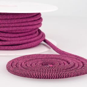 Outdoor Cordoncino elastico [Ø 5 mm] – lillà/nero, 