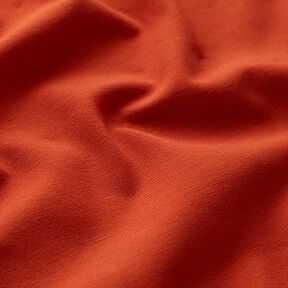 GOTS jersey di cotone | Tula – terracotta, 