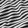 jersey di cotone righe sottili – nero/bianco,  thumbnail number 2
