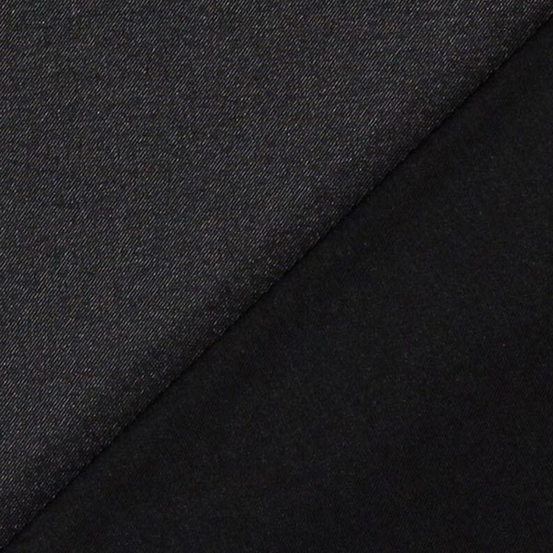 Stretch Satin – nero,  image number 3
