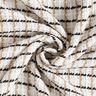 Bouclé grezzo a quadri – bianco/beige,  thumbnail number 3