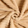 Pelliccia sintetica a righe orizzontali larghe – beige,  thumbnail number 3