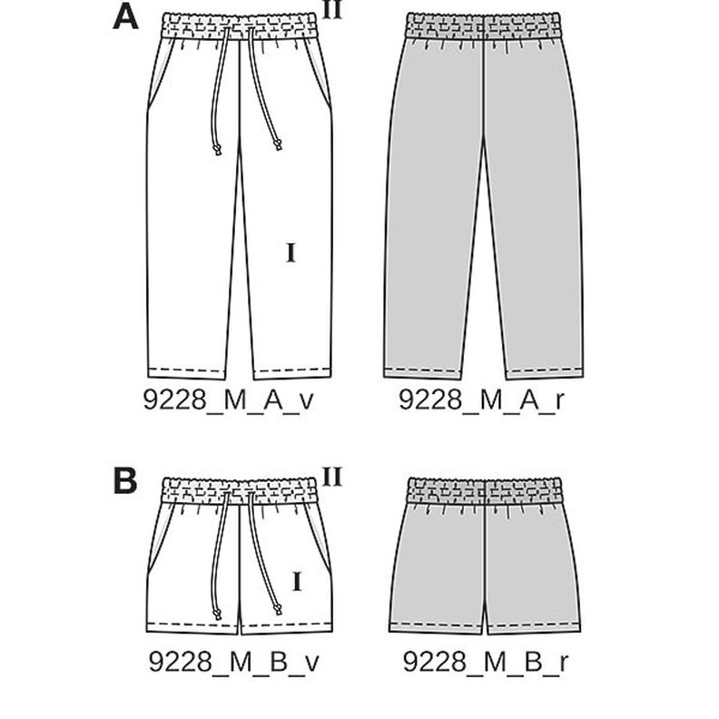 Pantaloni | Burda 9228 | 104-146,  image number 4