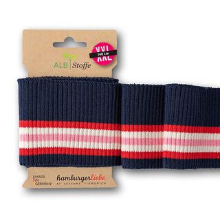 GOTS tessuto in maglia bio per bordi e polsini CUFF ME RIPPED [140 cm | 8 cm] | Albstoffe, 