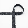 Bordo in paillettes elastiche [20 mm] – nero,  thumbnail number 1