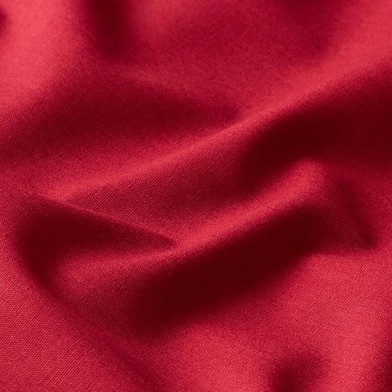 popeline di cotone tinta unita – rosso Bordeaux,  image number 2