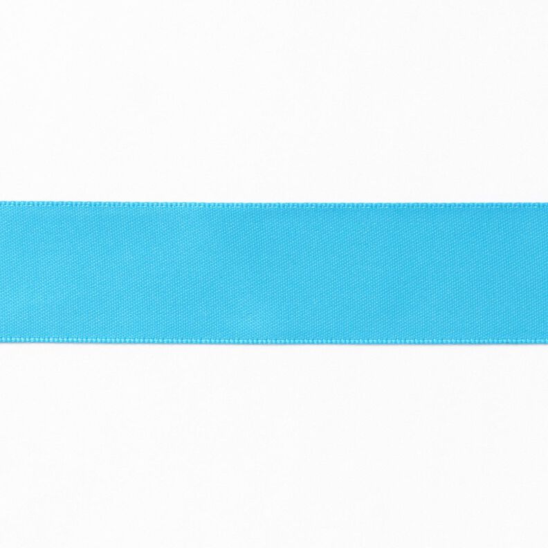 Nastro in satin [25 mm] – azzurro,  image number 1