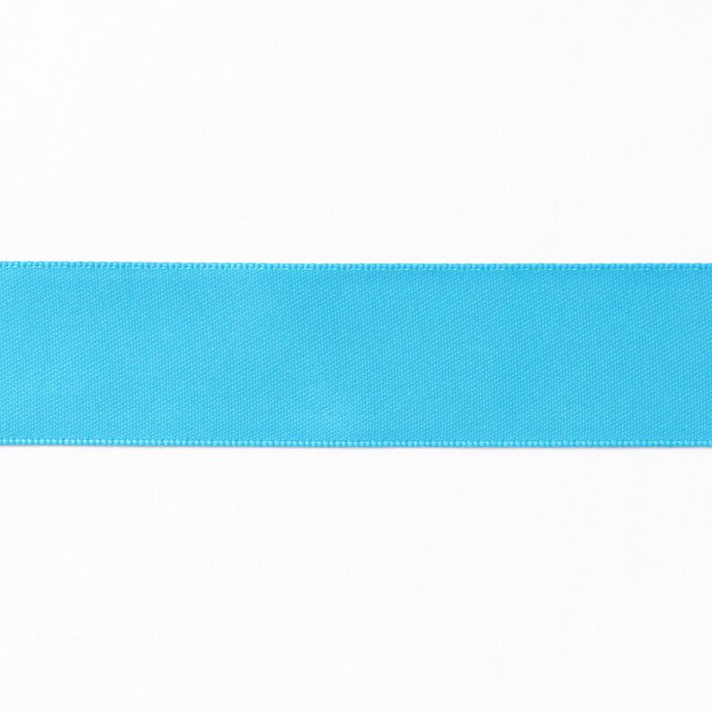 Nastro in satin [25 mm] – azzurro,  image number 1