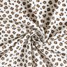 popeline di cotone Stampa leopardata – avorio/marrone capriolo,  thumbnail number 3