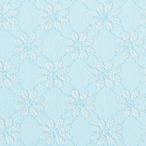 Fiori in pizzo elasticizzato – blu ghiaccio, 