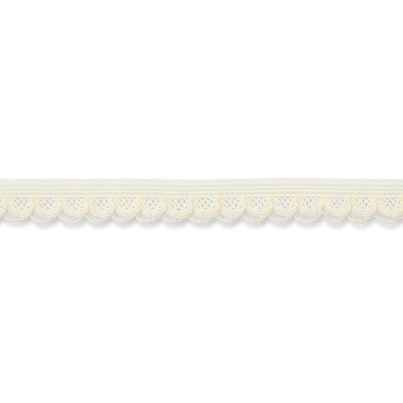 ruche elastica [15 mm] – bianco lana,  image number 2