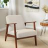 tessuto da tappezzeria Tessuto di ciniglia – beige chiaro,  thumbnail number 5