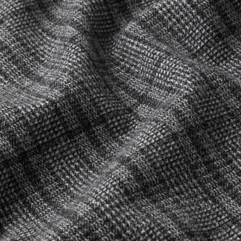 Cappotto in maglia Principe di Galles stretch – grigio chiaro/antracite,  image number 2