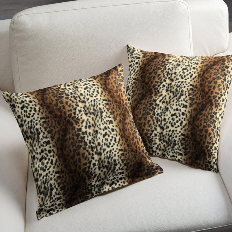 pelliccia sintetica leopardo – beige,  image number 5