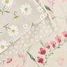 tessuto arredo mezzo panama Piccoli fiori – naturale/bianco,  thumbnail number 5