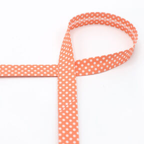 Nastro in sbieco pois [18 mm] – arancio chiaro, 