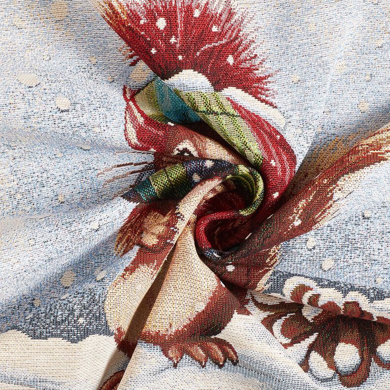 taglio di tessuto arredo gobelin Scoiattolo carino – beige chiaro/bronzo,  image number 3