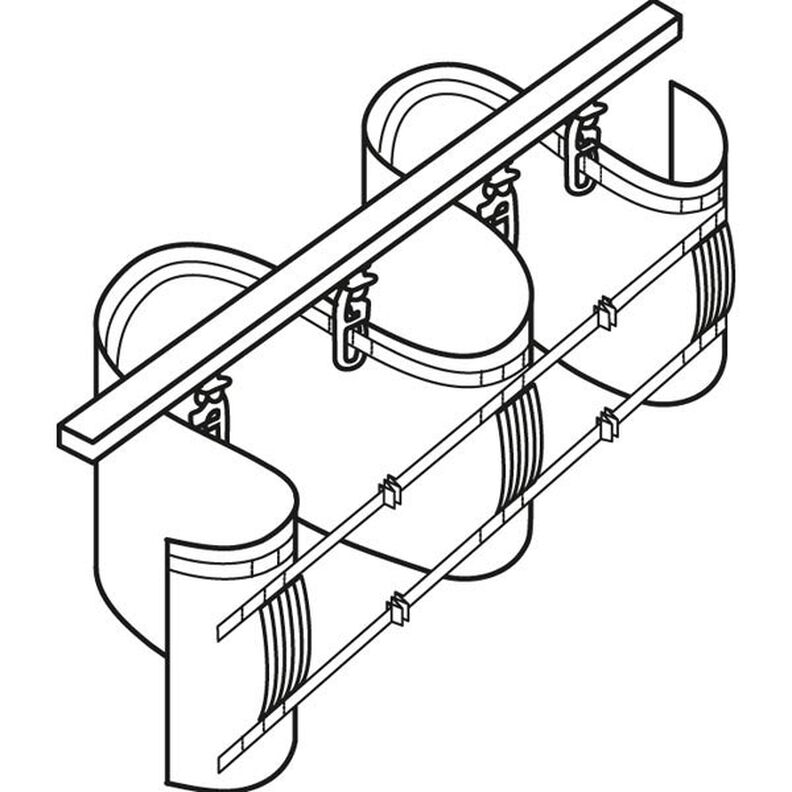 Nastro ondulato, 100 mm – trasparente | Gerster,  image number 8