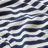 jersey a coste Righe trasversali tinte in filo – bianco lana/blu marino,  thumbnail number 2