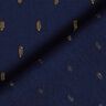 tessuto in viscosa, gocce glitter – blu marino,  thumbnail number 5