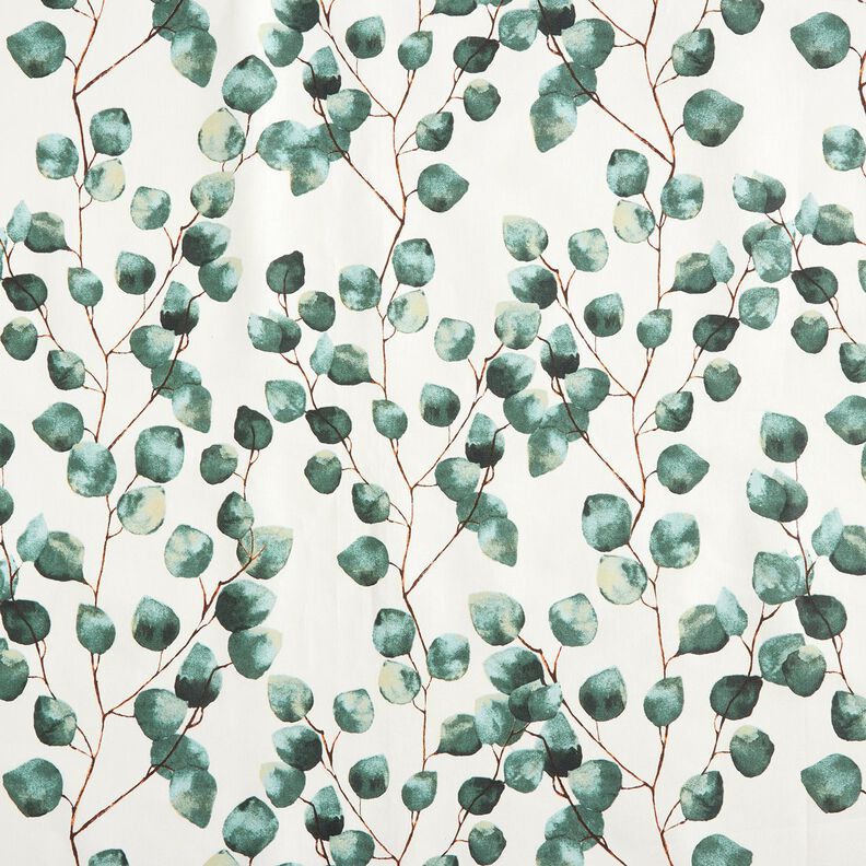 cotone rivestito Eucalipto – avorio,  image number 1
