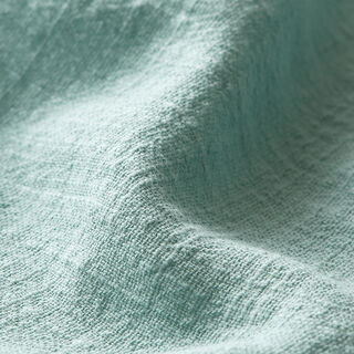 tessuto in cotone effetto lino – verde menta, 