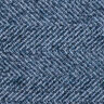 Tessuto per cappotto in tessuto misto lana zigzag – blu marino,  thumbnail number 1