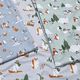 French terry bio Yeti sugli sci stampa digitale – grigio argento,  thumbnail number 5