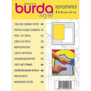Burda Carta copiativa gialla, 